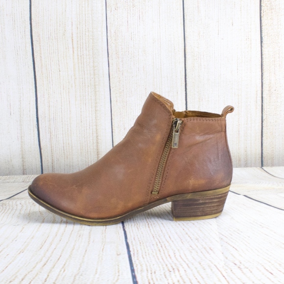 Lucky Brand Shoes - Lucky Brand Ankle Boots Booties Zip Size 8
